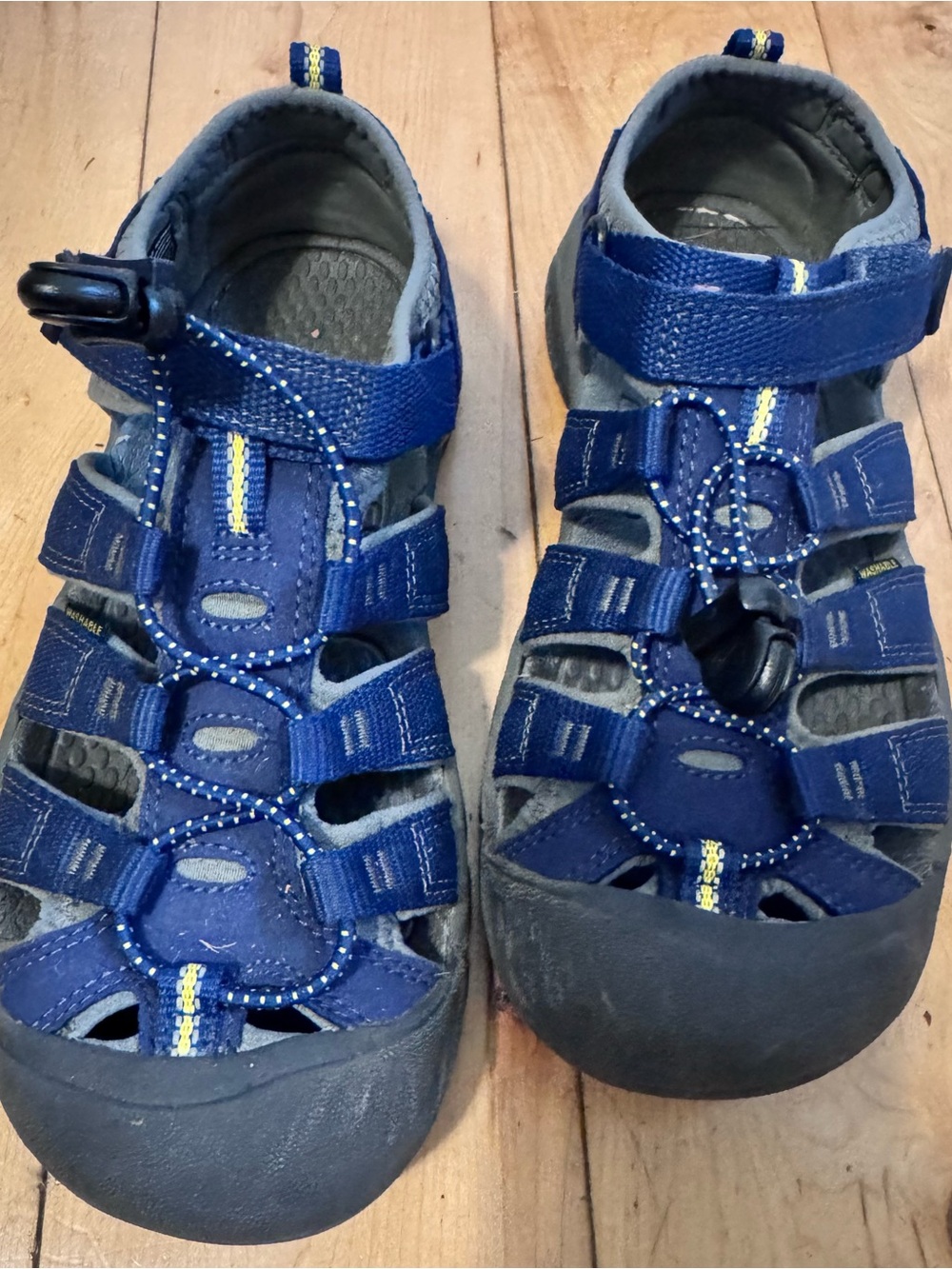 Keen Kids Navy Blue Closed-Toe Outdoor Sandals